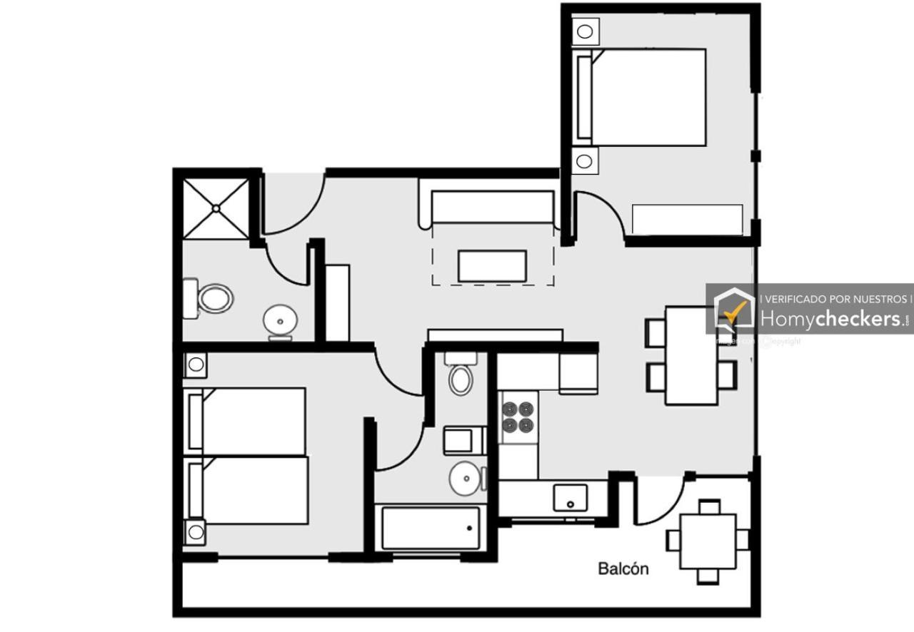Cozy Apartamento Centro Torremolinos Ngoại thất bức ảnh